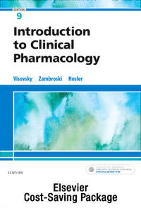 Introduction to Clinical Pharmacology - Text and Study Guide Package -9E