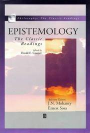 image of Epistemology: The Classic Readings