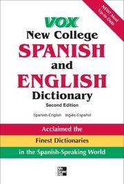image of Vox New College Spanish and English Dictionary (VOX Dictionary Series)
