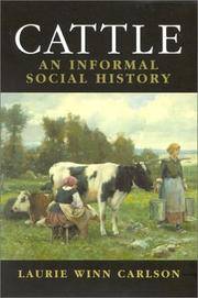 cover of Cattle: An Informed Social History