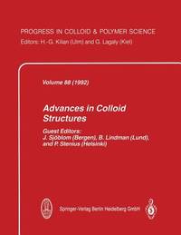 Advances in Colloid Structures (Progress in Colloid and Polymer Science)