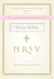 NRSV, The HarperCollins Catholic Gift Bible, Imitation Leather, White