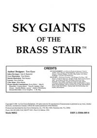 Sky Giants of the Brass Stair (Shadow World)