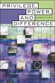 cover of Privilege, Power, and Difference