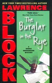 image of The Burglar in the Rye (Bernie Rhodenbarr)