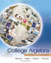 image of College Algebra: Concepts and Contexts