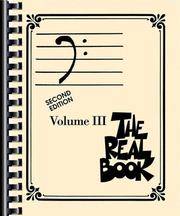 image of The Real Book - Volume 3: Bass Clef Edition (Real Books (Hal Leonard))