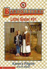 image of Karen's Pilgrim (Baby-Sitters Little Sister, No. 91)