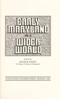 Early Maryland in a Wider World