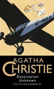 image of Destination Unknown (Agatha Christie Collection S.)