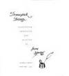 DOMESTICK BEINGS: The everyday lives of women in eighteenth-century America as evoked by seven...