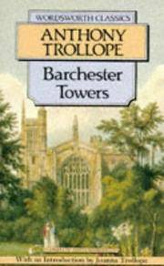 Barchester Towers by Anthony Trollope