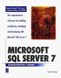 Microsoft SQL Server 7 Administrator's Guide W/CD (Administrator's Guide)