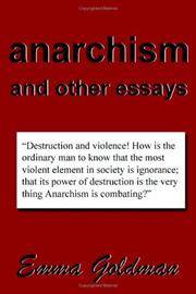 image of Anarchism And Other Essays