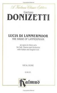 image of Lucia di Lammermoor (Kalmus Edition)
