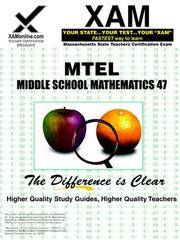 Mtel Middle School Mathematics 47 (PB)
