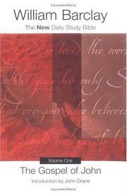 image of The Gospel of John: The New Daily Study Bible (Volume 1)