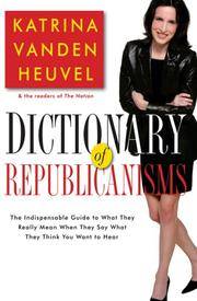 Dictionary Of Republicanisms