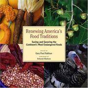 Renewing America's Food Traditions