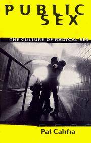 Public Sex by Pat Califia - Paperback - from The Private Case (SKU: 1130)