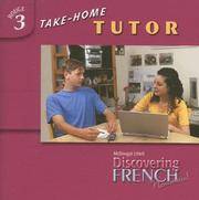 image of Discovering French, Nouveau!: Take-Home Tutor CD-ROM Level 3