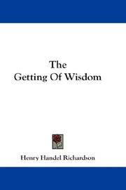 image of The Getting Of Wisdom