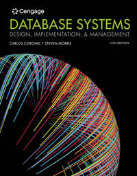 Database Systems: Design, Implementation, & Management