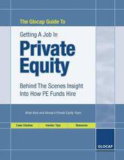 The Glocap Guide To Getting A Job In Private Equity
