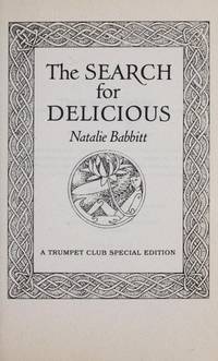 The Search for Delicious by Natalie Babbitt - 1990-01-01