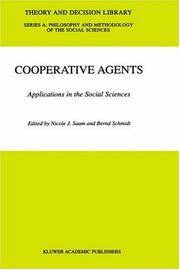 COOPERATIVE AGENTS: APPLICATIONS IN THE SOCIAL SCIENCES (THEORY AND DECISION LIBRARY A:)