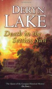 Death in the Setting Sun: A John Rawlings Mystery by Deryn Lake - Paperback - 1 - 2006-02-01 - from Richard J Park, Bookseller (SKU: MA2-528)