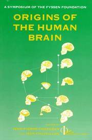 image of Origins of the Human Brain (A Fyssen Foundation Symposium)