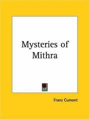 image of Mysteries of Mithra