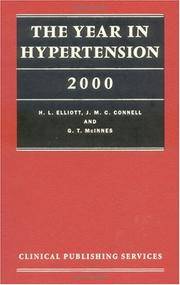 The Year In Hypertension 2000