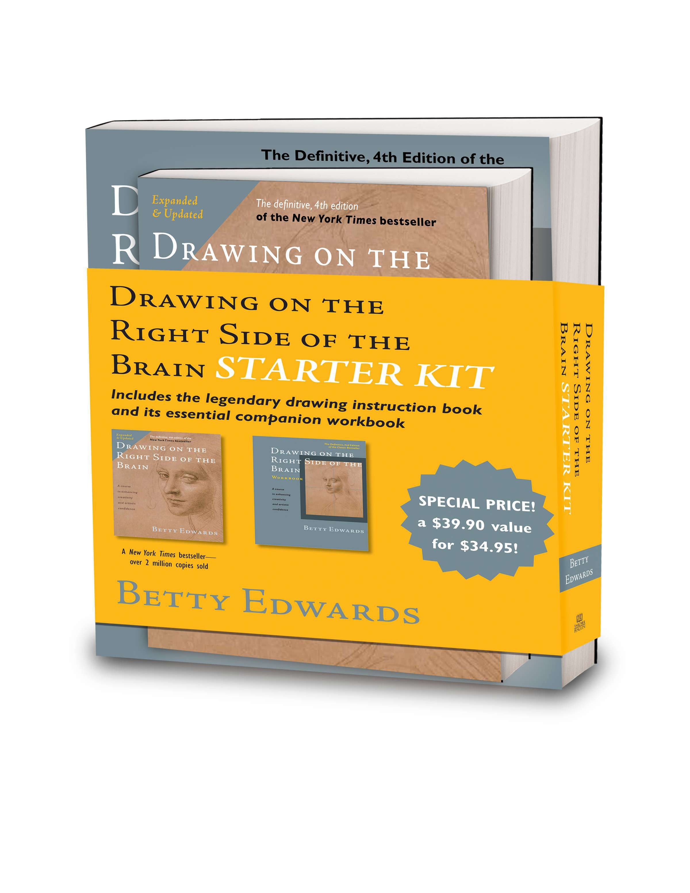 Drawing on the Right Side of the Brain Starter Kit The Definitive by