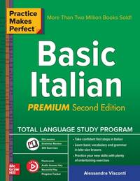 Practice Makes Perfect: Basic Italian, Premium Second Edition