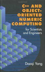 C++ and Object-Oriented Numeric Computing for Scientists and Engineers