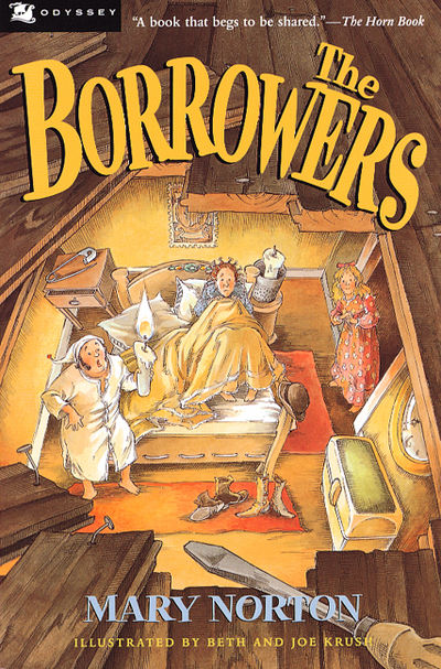 The Borrowers By Mary Norton – Hardcover Classic Children's Book, Good Condition