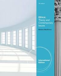 Ethics (ISBN: 9781111185909)
