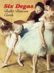 Six Degas Ballet Dancers Cards