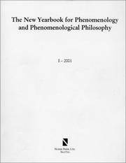 The New Yearbook for Phenomenology and phenomenological Philosophy. Vol. I (2001)-II (2002)