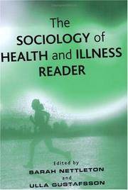 image of The Sociology of Health and Illness: A Reader