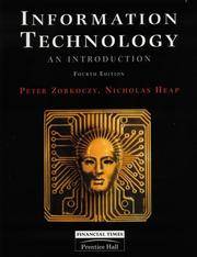INFORMATION TECHNOLOGY: AN INTRODUCTION
