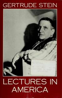 Lectures in America by Gertrude Stein