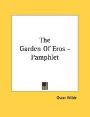 image of The Garden Of Eros - Pamphlet