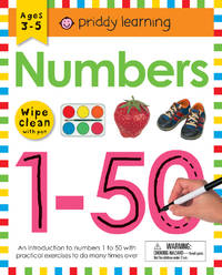 Numbers 1-50 (Wipe Clean Workbook): Ages 3-5; Wipe-Clean With Pen (Wipe Clean Learning Books)