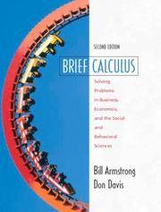 Brief Calculus With Applications