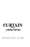 Curtain by Agatha Christie - Hardcover - 1975 - from InfinityBooks (SKU: 00-DDOJ-FM9P)