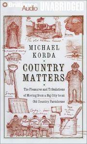 Country Matters by Korda, Michael