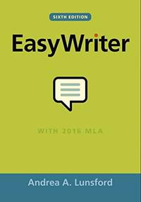 EASY WRITER WITH 2016 MLA by LUNSFORD